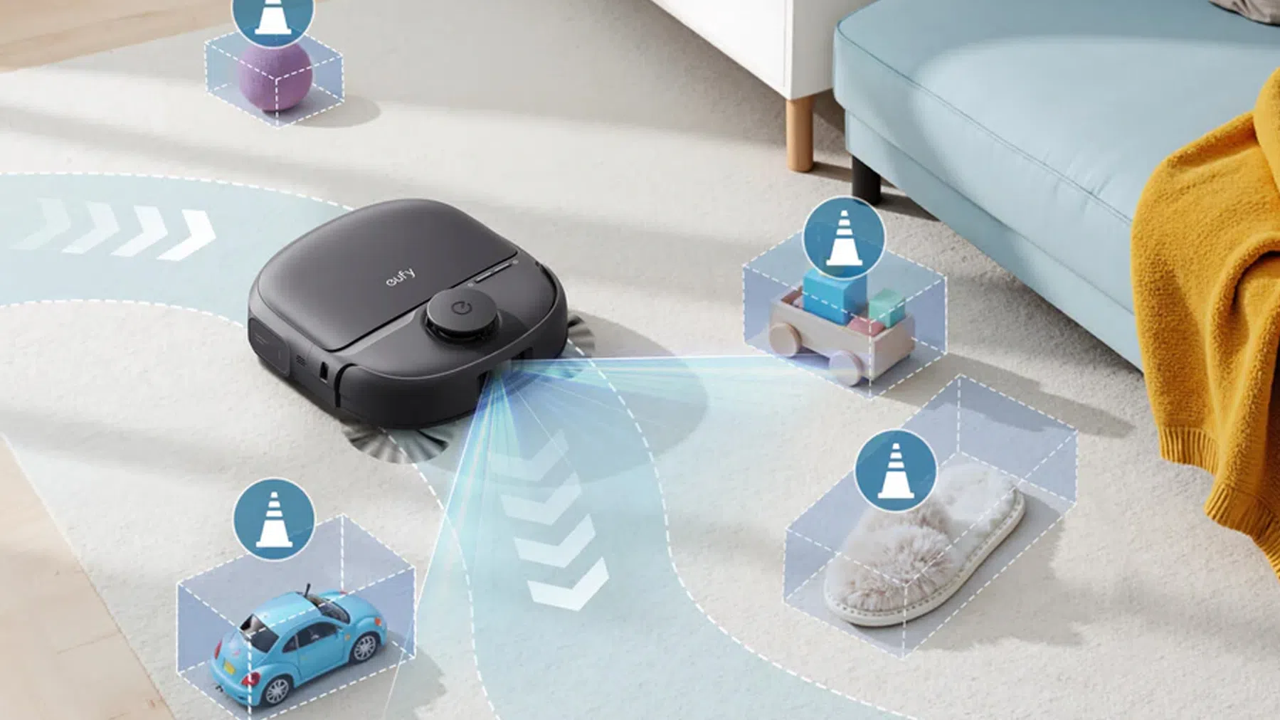 Eufy obstakel herkenning